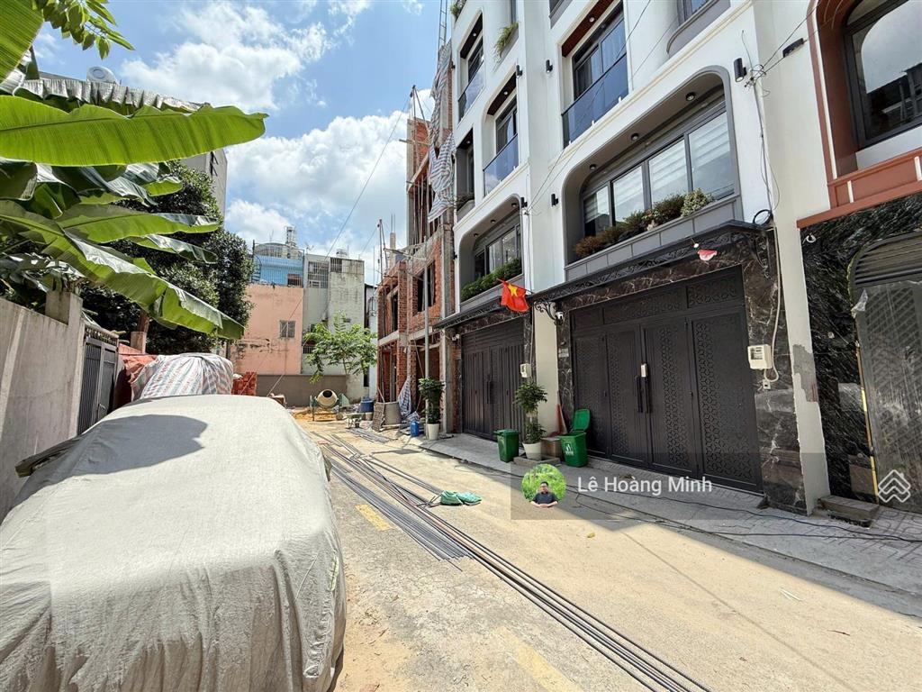 Nhà phố 4 tầng full nội thất, hẻm nhựa 8m đường huỳnh thị hai