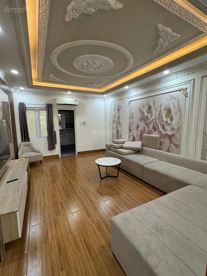 Nhà phố 4 tầng hẻm nhựa 12m khu vip đường hiệp thành 13 full nội thất