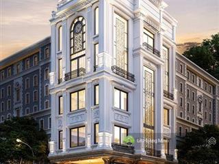 Tòa nhà văn phòng 9m x 18m. hầm 5 lầu thang máy góc 2mt đường nguyễn thị kiêu (ta19)