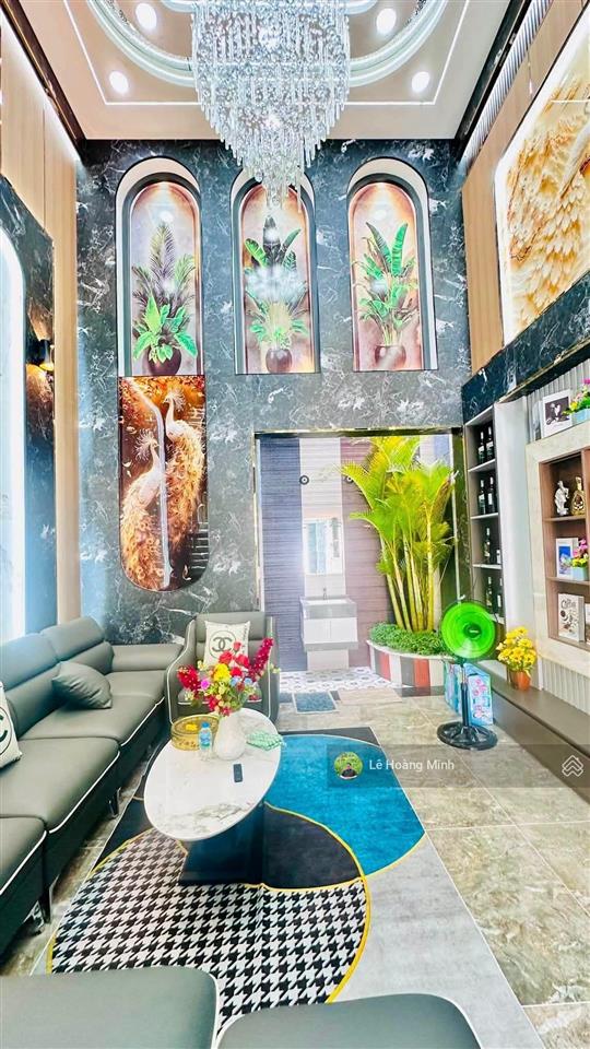 Siêu phẩm nhà phố 4 tầng mặt tiền đường thạnh xuân 38 đẹp lung linh