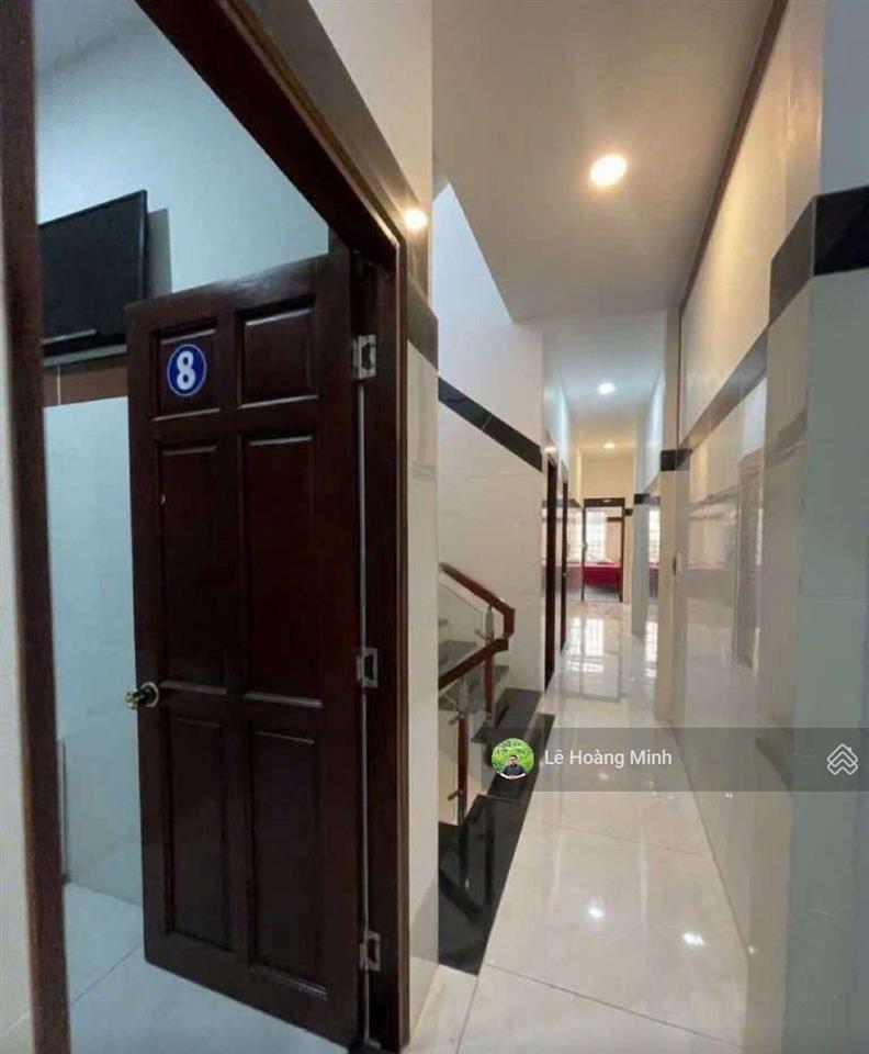 Bán căn hộ dịch vụ 4,5m x 24m. 12 phòng cho thuê 1/ lê văn khương