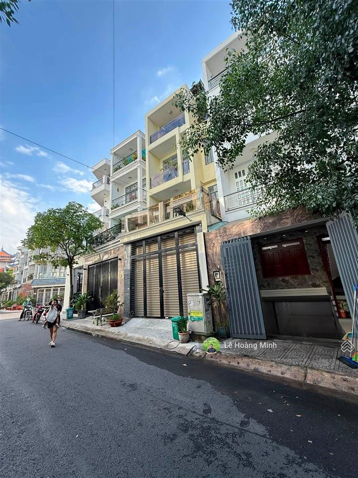 Nhà phố 5m x 18m. 1 hầm 3 tầng. kdc hiệp thành city. nguyễn thị búp