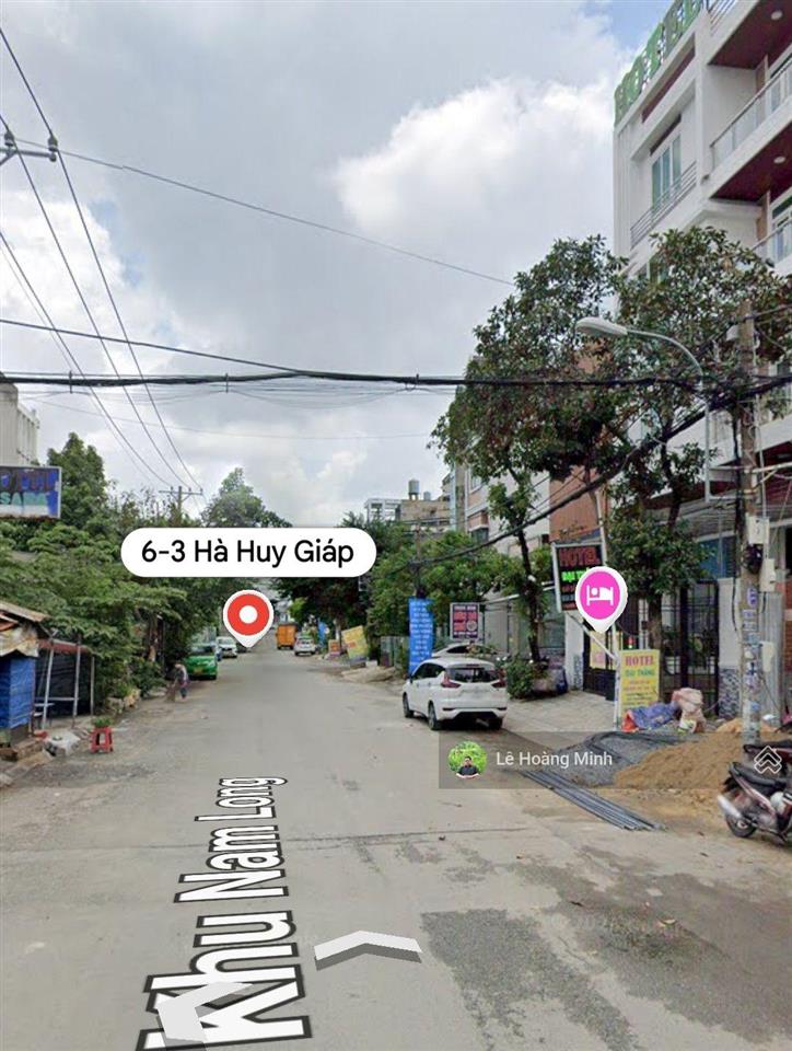 Nhà phố 4 tầng có thang máy mặt tiền đường 16m kdc nam long hà huy giáp