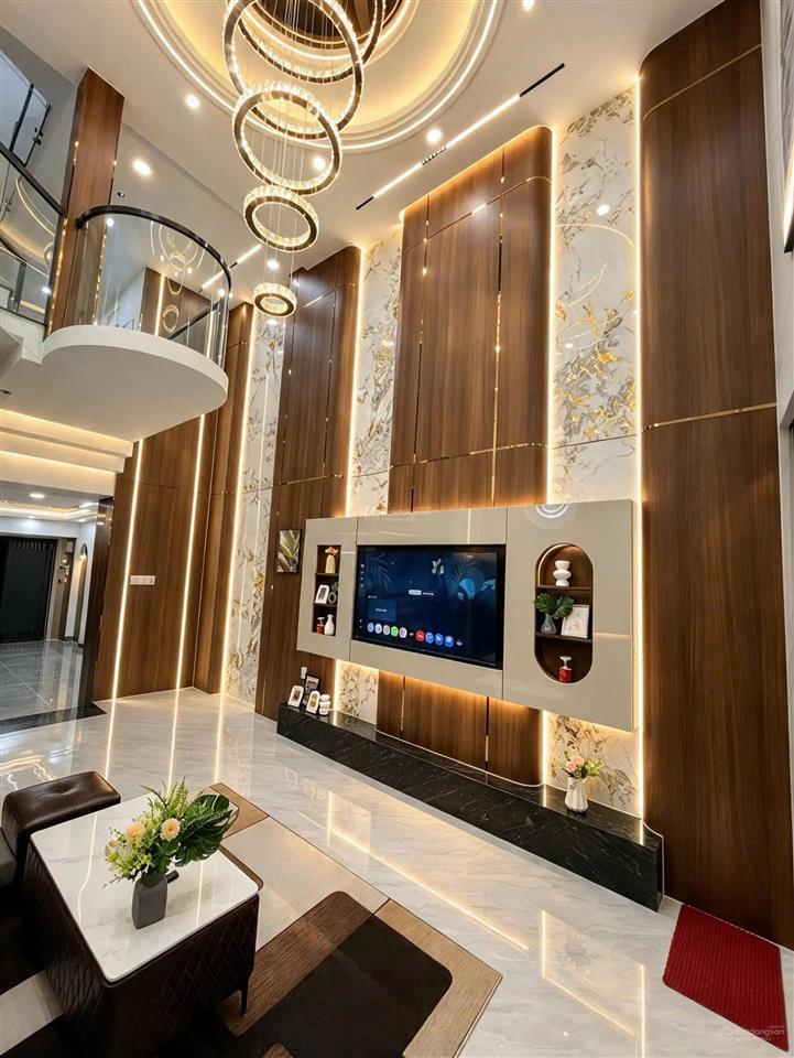 Siêu phẩm đẹp mê 4m x 17m. 4 tầng hẻm 7m thông đường thạnh xuân 24