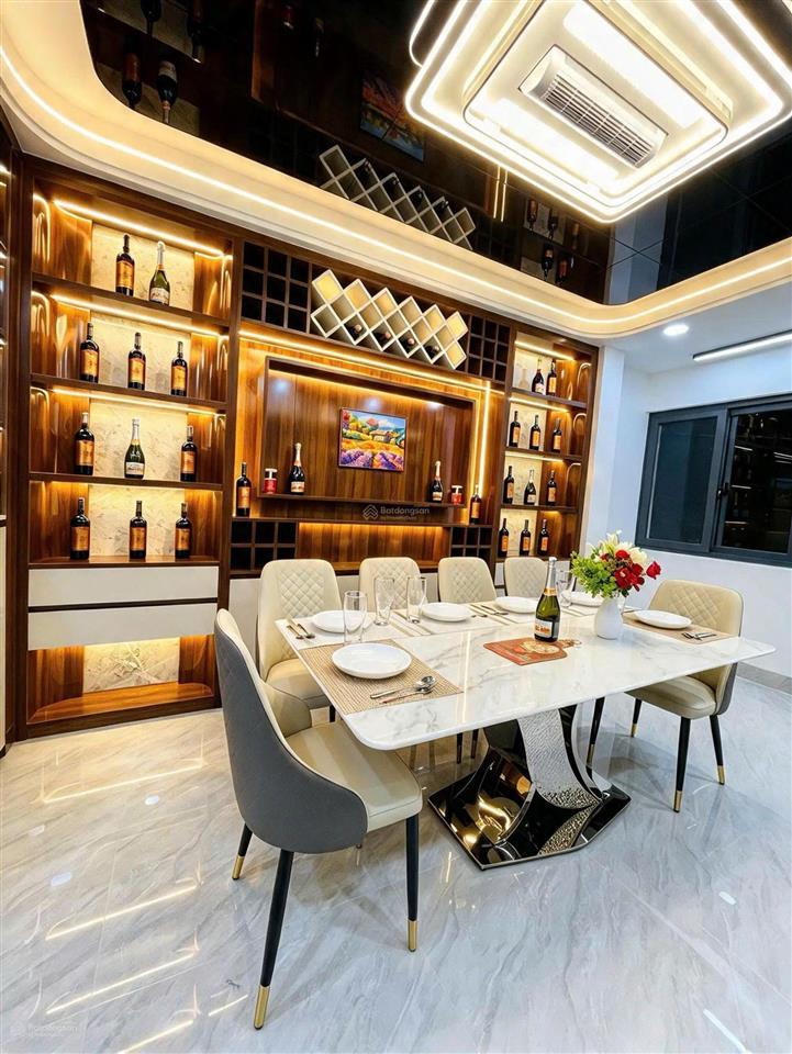 Siêu phẩm đẹp mê 4m x 17m. 4 tầng hẻm 7m thông đường thạnh xuân 24