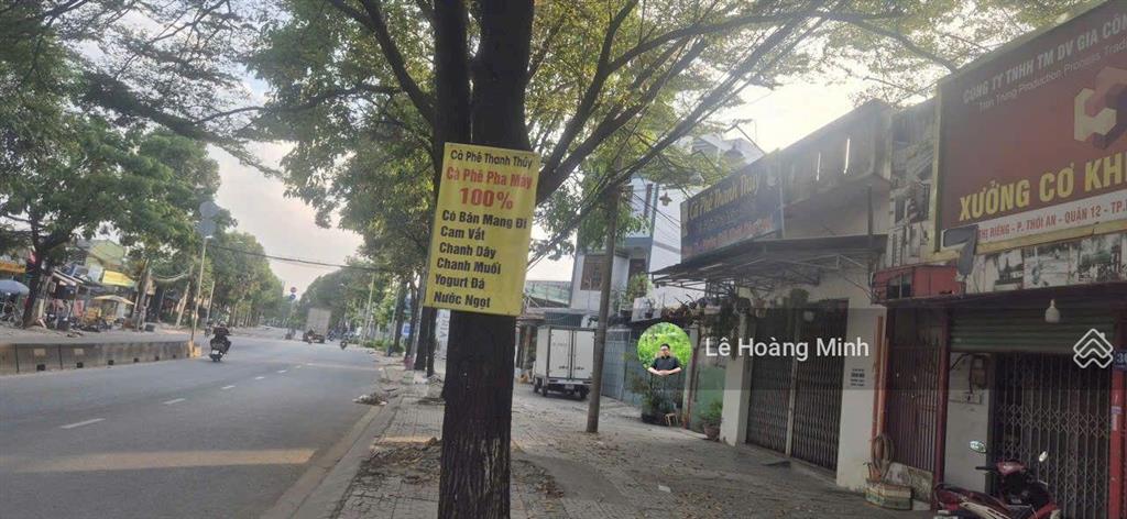 Bán nhà ngang 8m mặt tiền đường lê thị riêng. đối diện kho bạc thới an