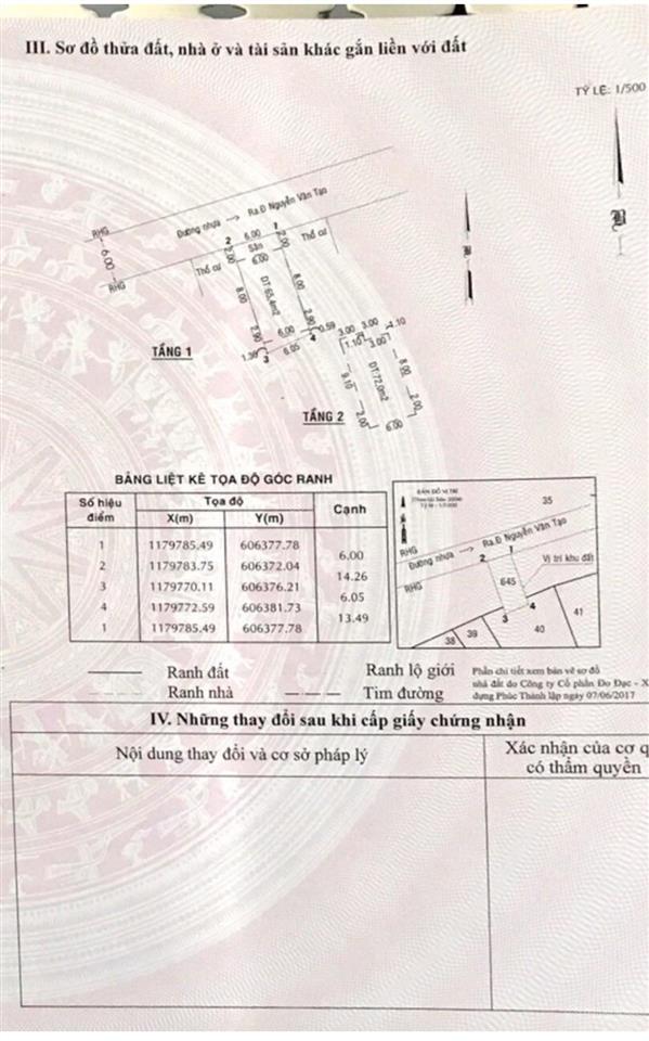 Bán nr 5pn, 5wc, 83,3m2 tại khu nhà ở cán bộ  công nhân viên, 5,3 tỷ