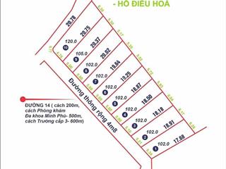 Cc cần thanh khoản lô đất 102m² full thổ cư phú thịnh  xã kim anh  tp hà nội