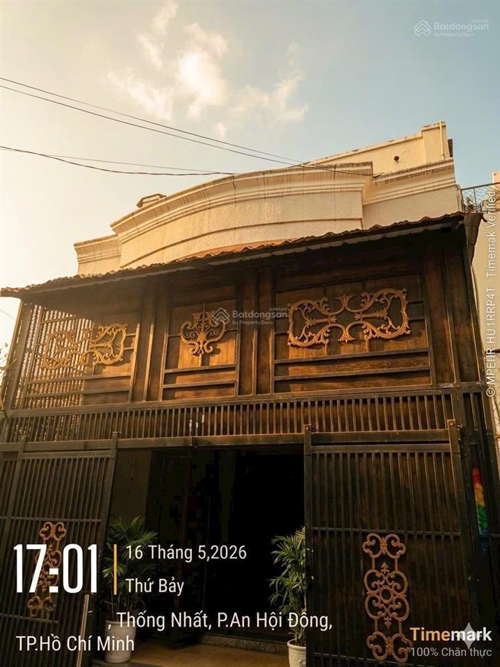 Chỉ 3 ,99 tỷ sở hữu ngay nhà hẻm xe hơi thông đưởng thống nhất gần cityland gò vấp .