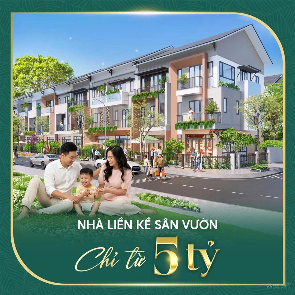 Nhà phố liền kề 75m² tại dự án the greenery 2. mặt tiền cầu nguyễn trãi giá cạnh tranh thị trường