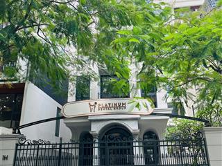 Biệt thự khu masteri, võ trường toản quận 2  dt 10,4x22m  hầm 3 tầng  giá 65 tỷ