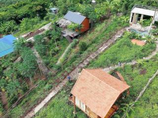 Đất vườn sinh thái view thung lũng xanh mát giáp suối  mặt tiền đường bê tông  phù hợp nghỉ dưỡng