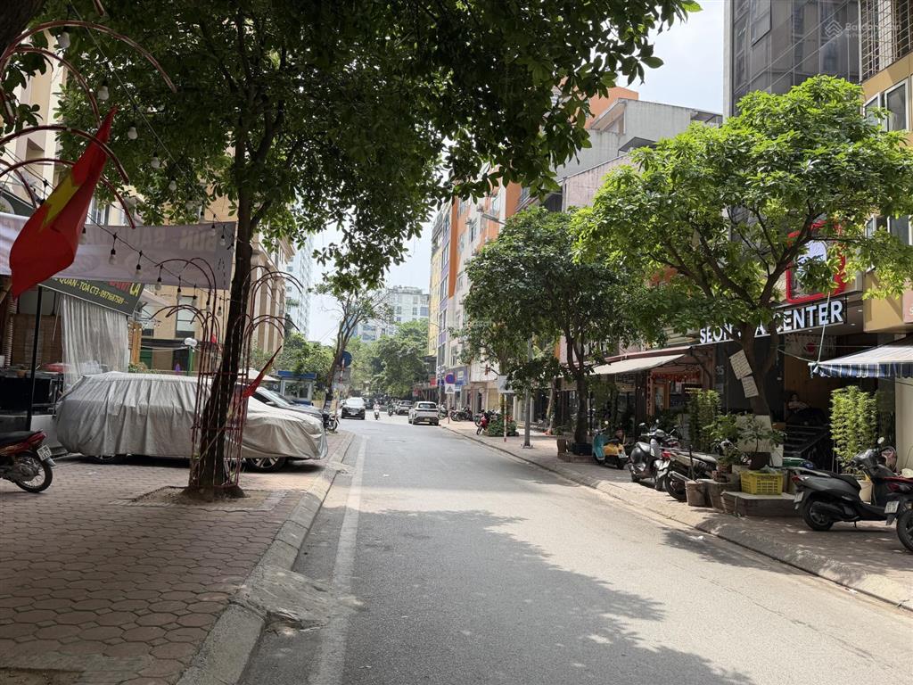 Mp mai anh tuấn view hồ hoàng cầu, 2 thoáng, mặt sau ô tô tránh vỉa hè. 310m2 4t mt 10m giá 169 tỷ