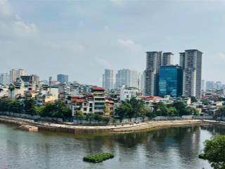 Mp mai anh tuấn view hồ hoàng cầu, 2 thoáng, mặt sau ô tô tránh vỉa hè. 310m2 4t mt 10m giá 169 tỷ