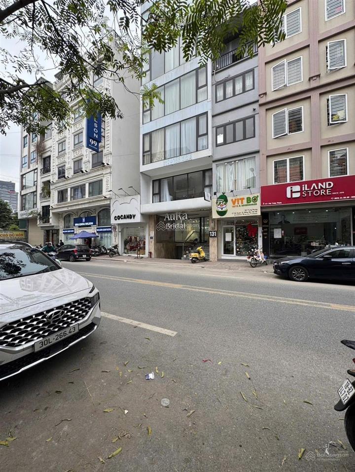 Bán nhà mp lưu quang vũcầu giấy,lô áp góc 85m2 4t mt 5m giá 37.5ty vỉa hè,qh ổn định, ô tô dừng đỗ