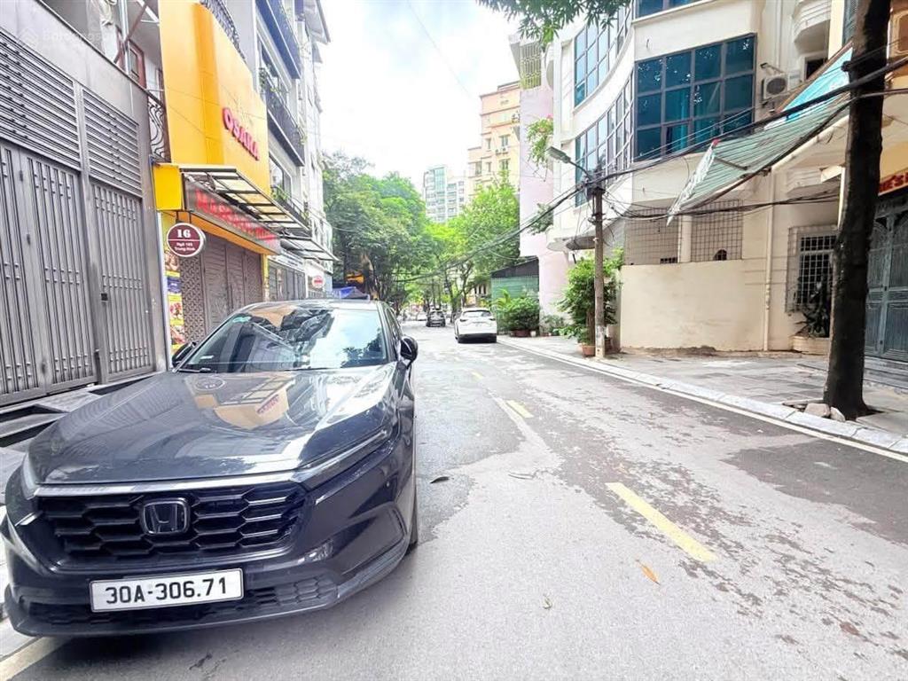 Bán nhà trung kính  cầu giấy, 105m2x 6t x mt 5m giá 33.5 tỷ, 2 thoáng, ô tô tránh. không quy hoạch