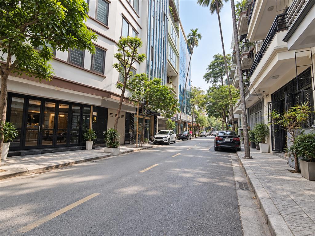 Bán nhà mp trung yên  cầu giấy. 150m2 5t mt 6.5m giá 63 tỷ. vỉa hè, qh ổn định , cạnh công viên
