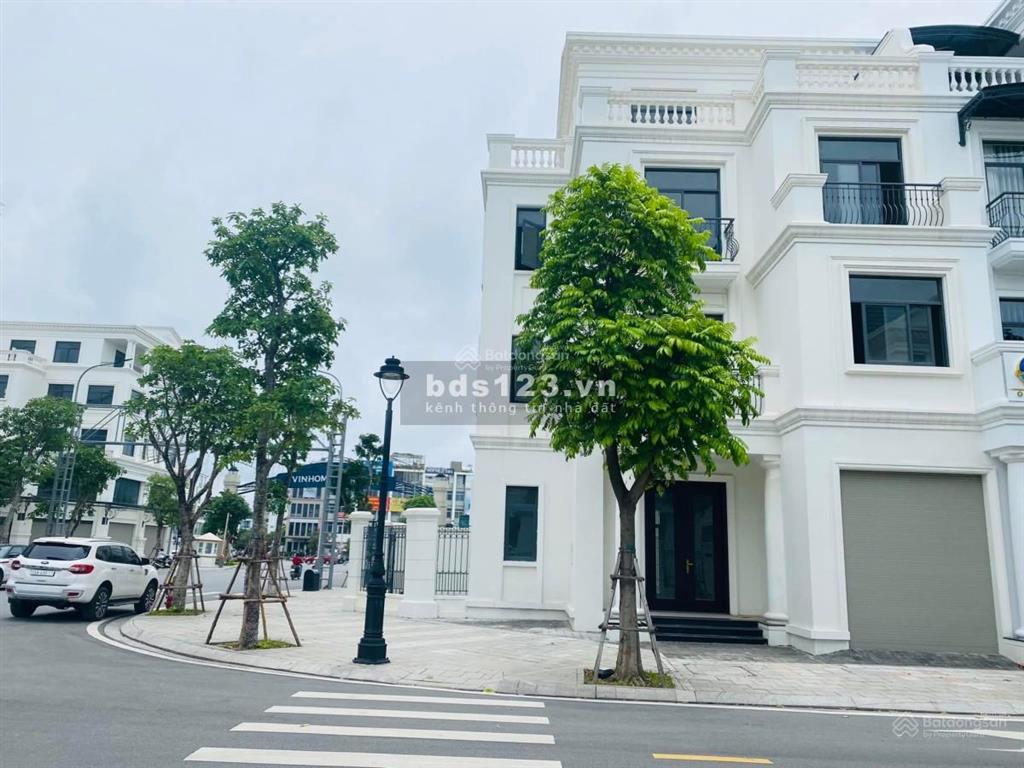 Cho thuê căn biệt thự 198m2 lô góc 2 mặt tiền sb03.01, vinhomes marina cầu rào