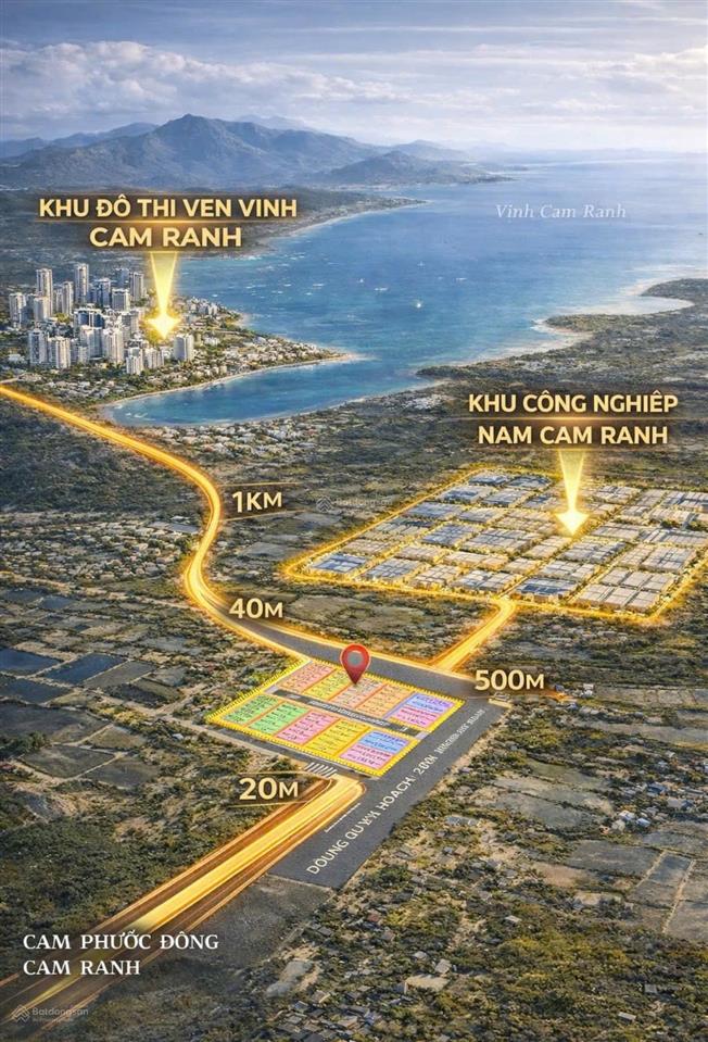 Bán đất đẹp tại phường ba ngòi, cam ranh, khánh hòa, 15 triệu vnd/m2, 100m2