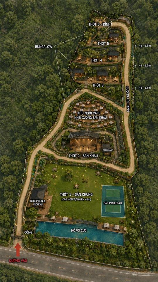 Bán đất tại tùng thiện, 39 tỷ, 6000m2, pháp lý đầy đủ, mặt tiền 60m