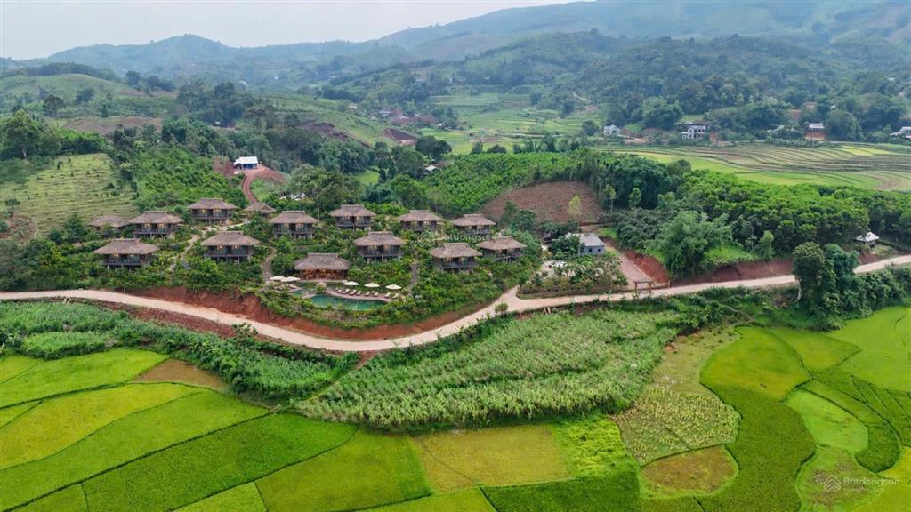 Bđs dt gần 7500m2, sẵn 800m2 thổ cư, có địa thế giống mai châu ecolodge hòa bình