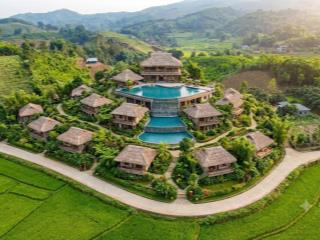 Bđs dt gần 7500m2, sẵn 800m2 thổ cư, có địa thế giống mai châu ecolodge hòa bình