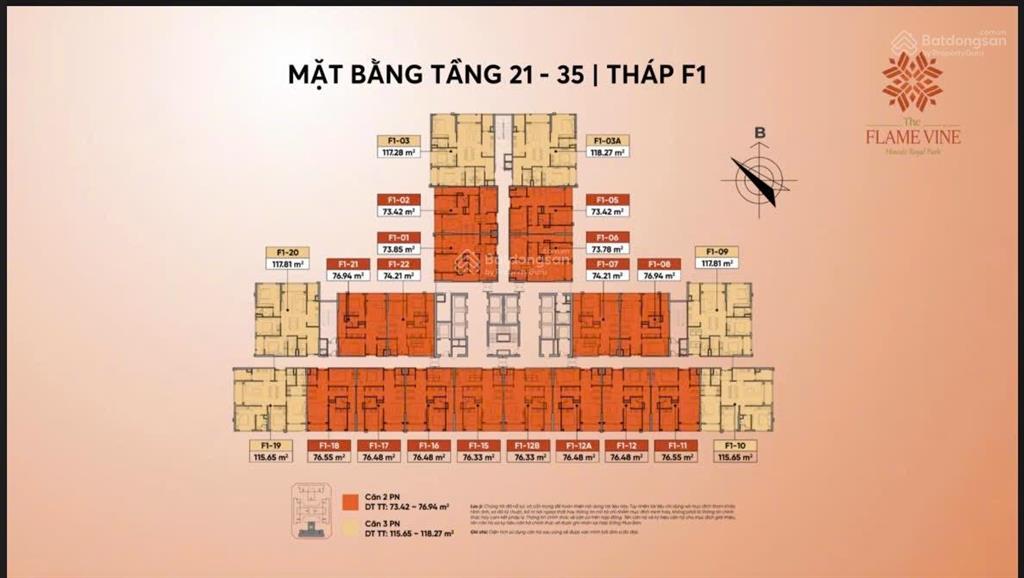 Tư vấn chuyên sâu căn hộ cao cấp the flame vine  kđt hinode royal park