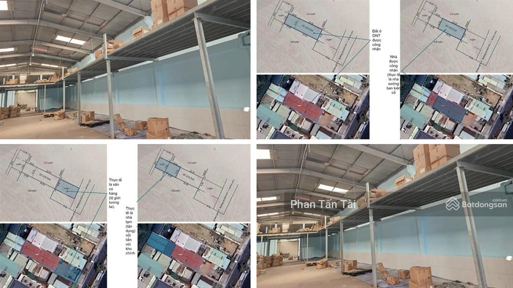 Gần kcn lê minh xuân  đường phóng 30m lê đình chi  kho 312m2 full thổ  thực tế sử dụng đến 532m2