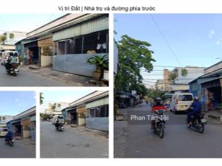 Bán đất 200m2 full thổ cư tặng nhà c4 dòng tiền 10 phòng thuê  mặt tiền đường số 3  trần văn giàu