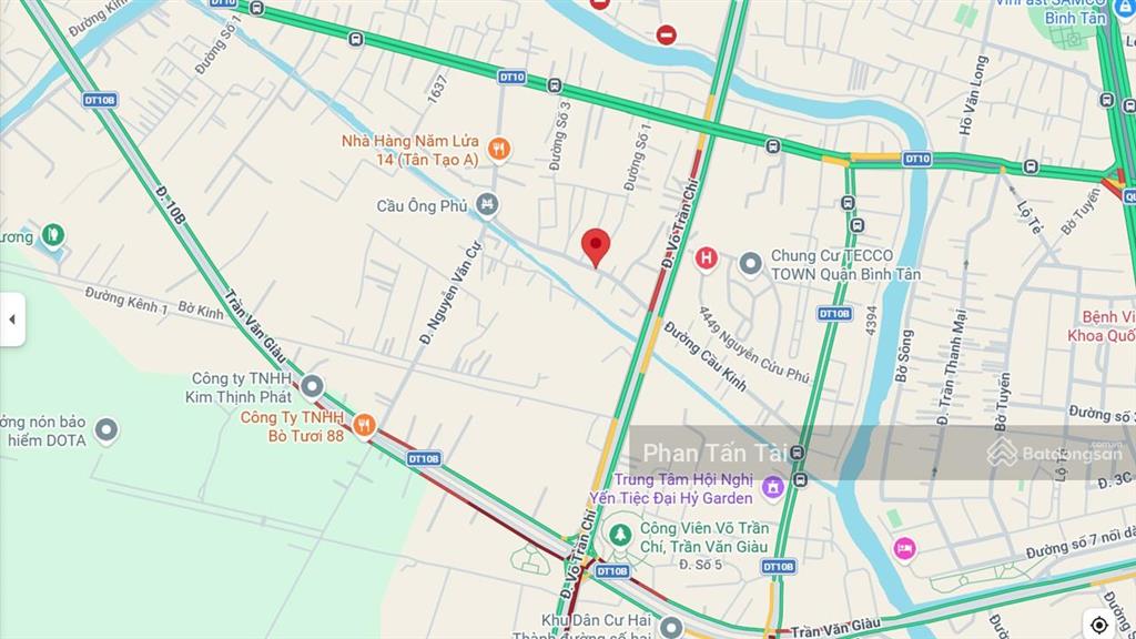 Tân tạo  nhà mặt tiền cầu kinh  lô góc 123m² 4,3mx27m  6 phòng mặt bằng kd  bđs đầu tư  6,9 tỷ