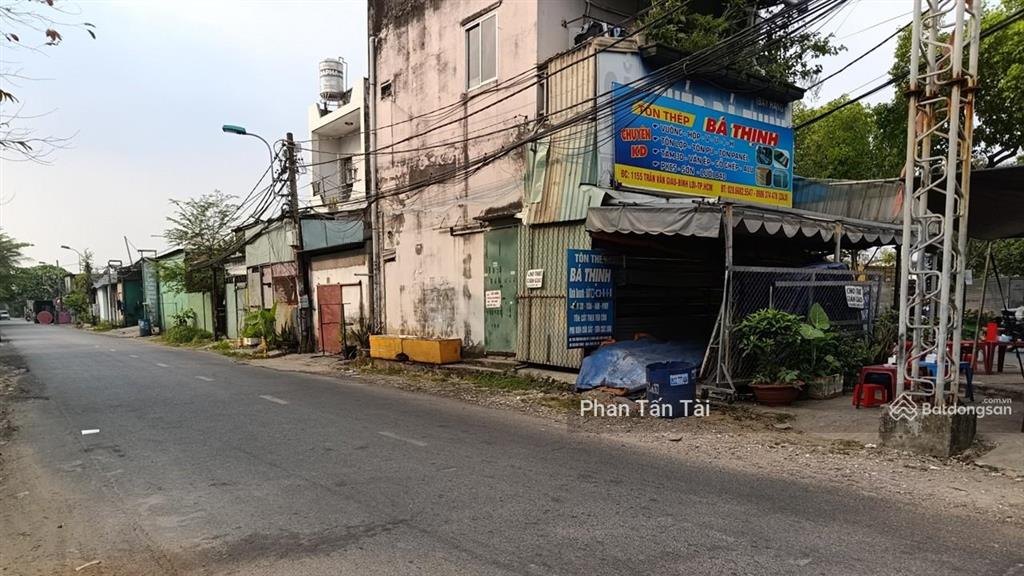 Bán nhà mặt tiền lô 2  trần văn giàu kề kcn lê minh xuân 289m2 ngang 6,5m kd đa ngành tl từ 9,7 tỷ