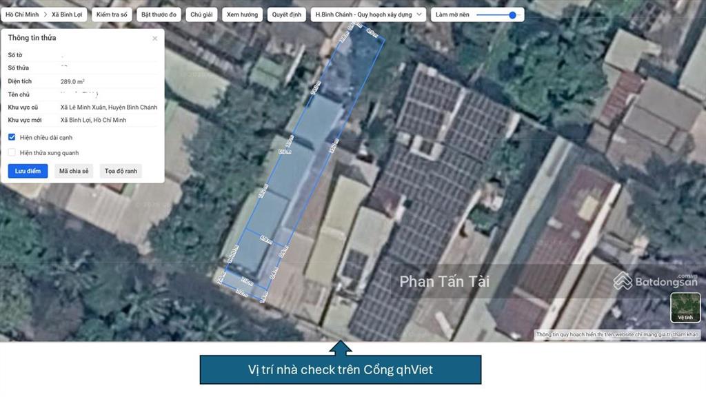 Bán nhà mặt tiền lô 2  trần văn giàu kề kcn lê minh xuân 289m2 ngang 6,5m kd đa ngành tl từ 9,7 tỷ