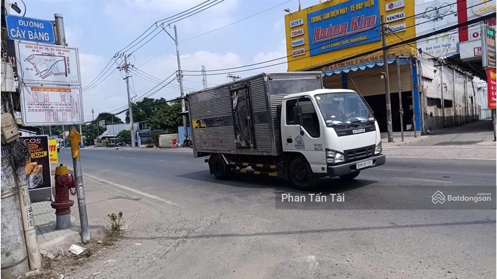 4,8 tỷ đất mt 5m 156,8m2 xây 149,3m2 thổ cây bàng trần đại nghĩa ranh bình tân kề vòng xoay an lạc