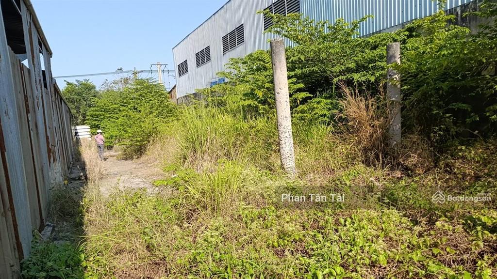 Bán đất mặt tiền 563m2 kênh a gần vđ3 lê minh xuân container 24h nền bê tông tường rào, điện 3 pha