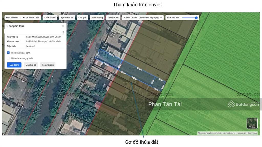Bán đất mặt tiền 563m2  kênh a lê minh xuân  container 24h  nền bê tông  điện 3 pha  giá 15 tỷ