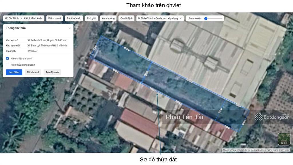 Bán đất mặt tiền 563m2  kênh a lê minh xuân  container 24h  nền bê tông  điện 3 pha  giá 15 tỷ