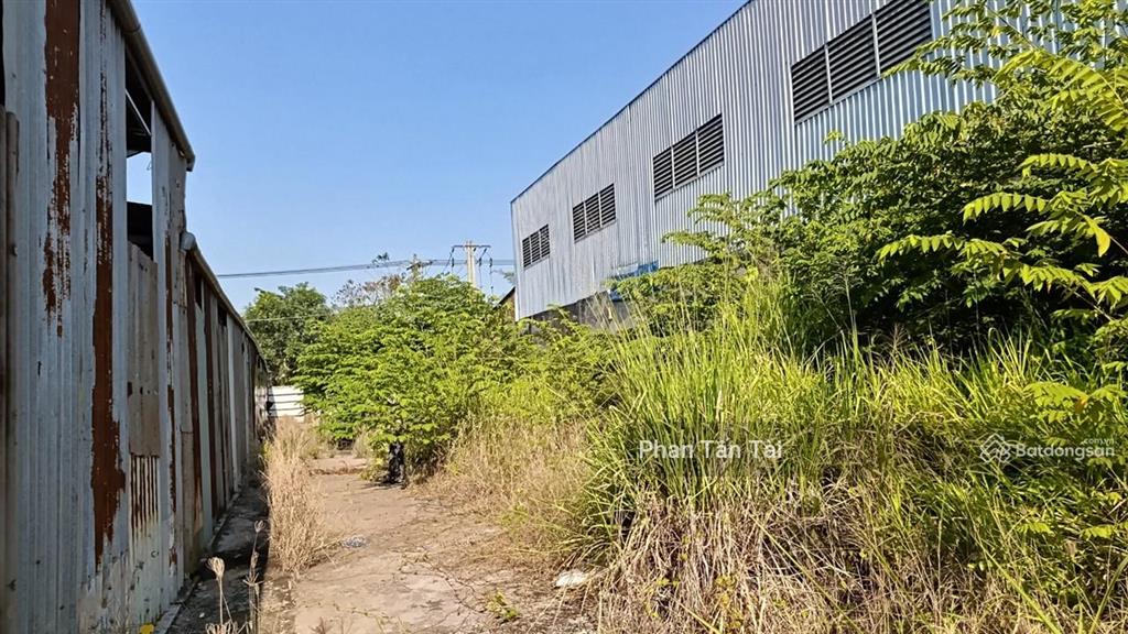 Bán đất mặt tiền 563m2 kênh a gần vđ3 lê minh xuân container 24h nền bê tông tường rào, điện 3 pha