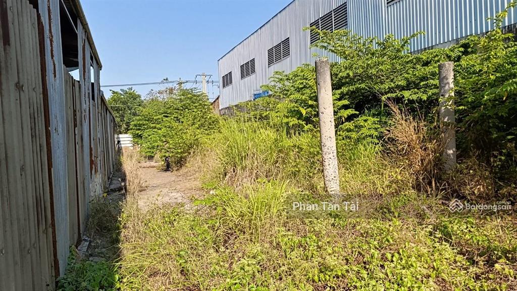 Bán đất mặt tiền 563m2 kênh a gần vđ3 lê minh xuân container 24h nền bê tông tường rào, điện 3 pha