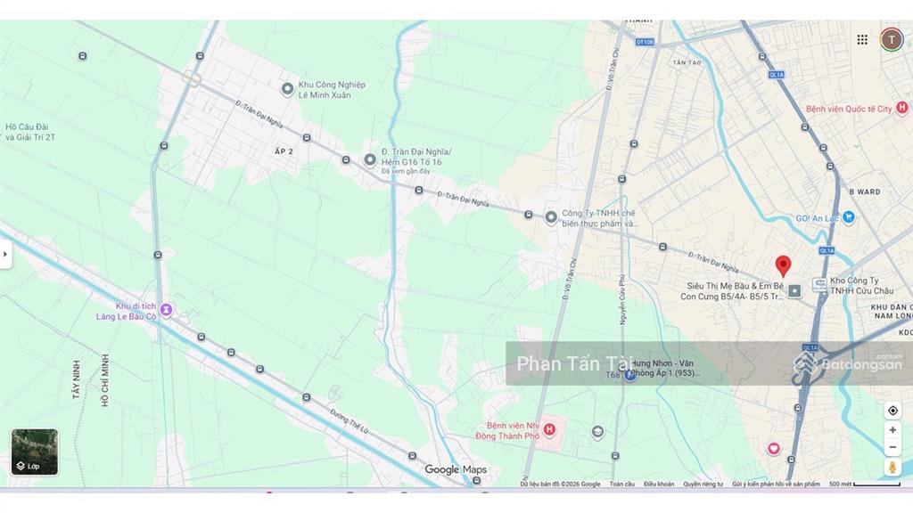 Bán đất 75m2 hẻm 6m trần đại nghĩa tân tạo a bình tân, 5x15m sổ riêng, xây 26 tầng, giá chỉ 3,4 tỷ