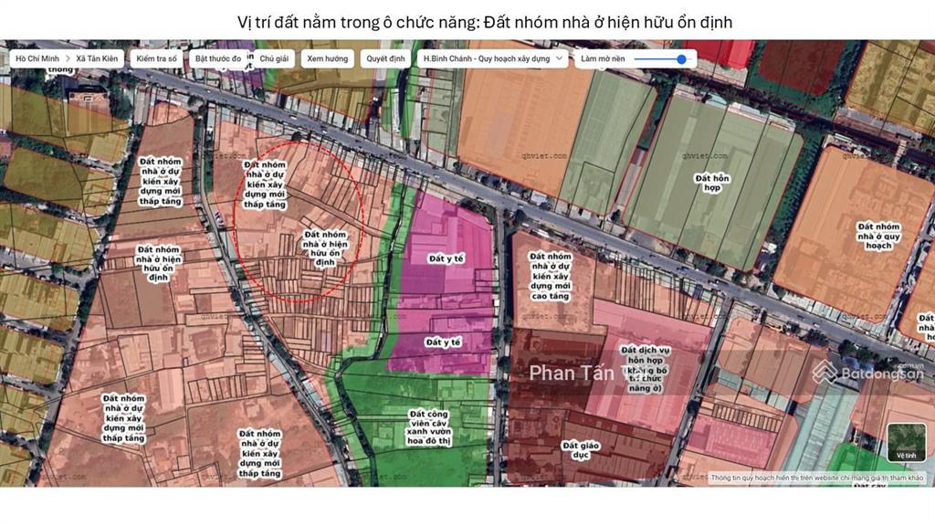 Bán 4,8 tỷ  đất đường ô tô 2 chiều thông ra trần đại nghĩa ở gần vòng xoay an lạc ngang 5m 156,8m2