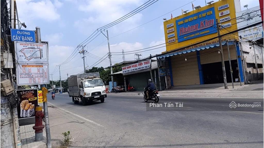 Bán 4,8 tỷ  đất đường ô tô 2 chiều thông ra trần đại nghĩa ở gần vòng xoay an lạc ngang 5m 156,8m2