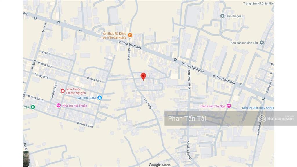 Bán 4,7 tỷ đất thổ cư 157m2 ô tô 16c thông trần đại nghĩa giáp tân tạo gần xoay an lạc võ văn kiệt