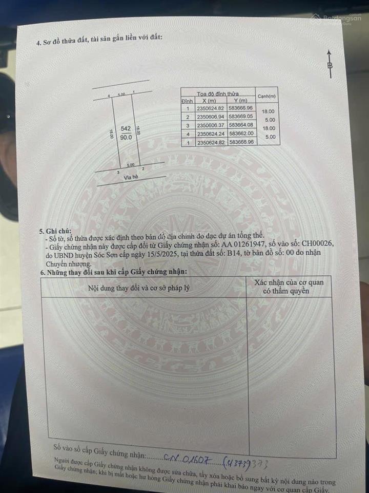 Chính chủ đấu giá đông lai quang tiến  ô tô tránh đường 7mvỉa hè 5m