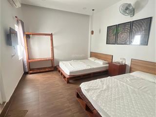 Homestay kinh doanh "vàng" mặt tiền nguyễn nhạc, quy nhơn, cách biển 5 phút, full nội thất