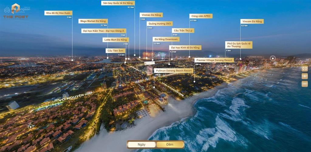 Sụp hầm chứng khoán nhượng lại căn 1pn+ view biển giá tốt hơn thị trường view biển mỹ khê tầng cao