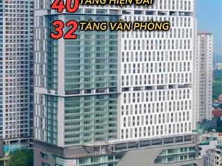 Cho thuê văn phòng 65m² tại rox tower goldmark city 136 hồ tùng mậu, bắc từ liêm