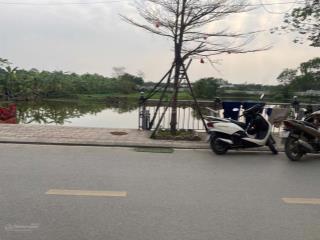 Bán đất 62m đặng xá gia lâm, ô tô tránh, view hồ, giá 6,2 tỷ