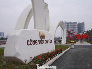41m trâu quỳ ô tô đi thông, tiền hậu 4,5m vài bước ra công viên gia lâm giá 6,1 tỷ