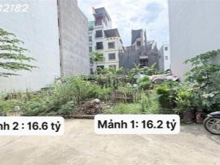 Bán đất TĐC Ngọc Thụy 67m², mặt tiền 5m, ngõ TT5-50(2), giá 16,6 tỷ