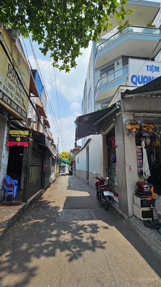 93 triệu|m2, xe hơi, bán nhà sổ hiện hữu, 630/72 thống nhất, chỉ quy hoạch sân 2mét